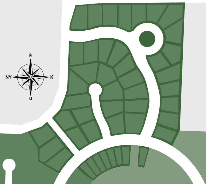 Őzdomb I. ütem térkép